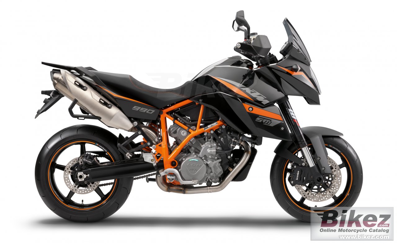 Big KTM 990 sm t picture and wallpaper from Bikez.com